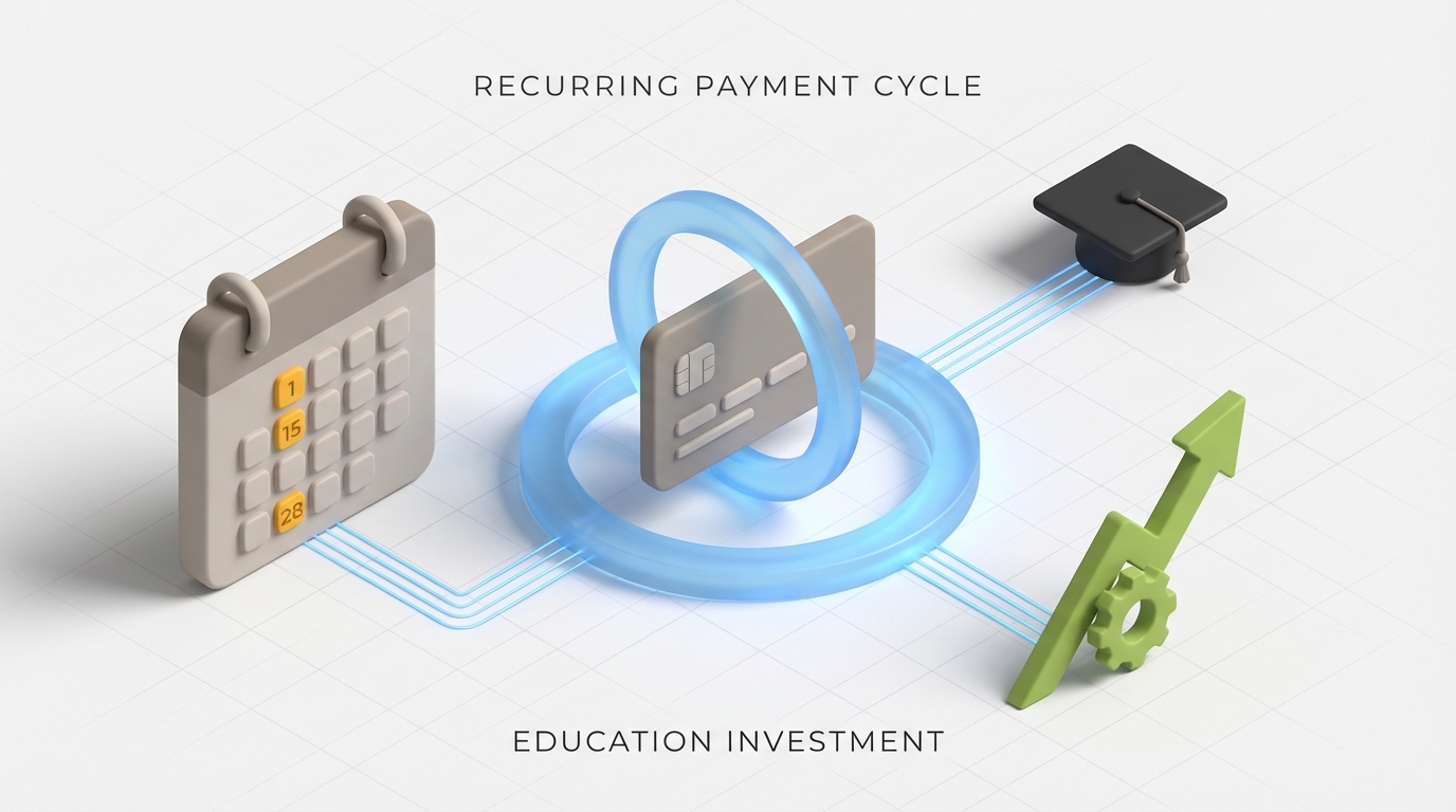 Eğitim kurumları için sanal POS çözümleri infografiği. Online kurs ve eğitim ödemelerini kolaylaştıran sanal POS entegrasyonu ve avantajları hakkında bilgi edinin.