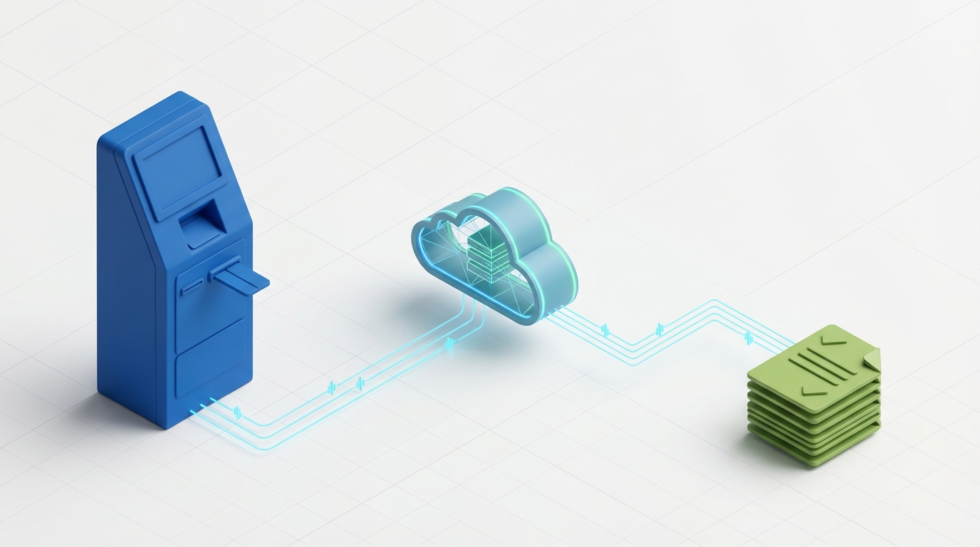 Sanal POS kullanan işletmeler için vergi mevzuatına uygun e-arşiv fatura süreci infografiği. E-fatura düzenleme, saklama ve raporlama adımları hakkında detaylı bilgi edinin.