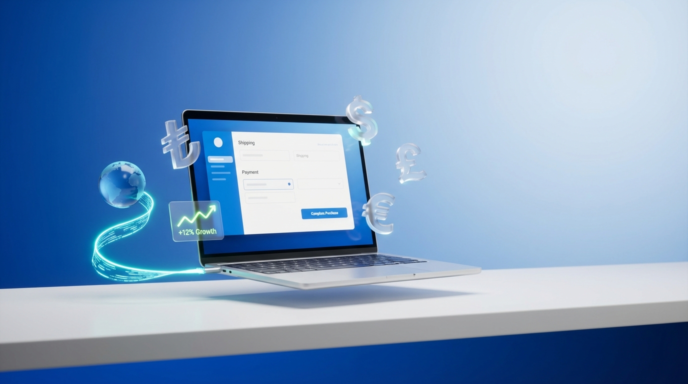 Dinamik fiyatlandırma ve sanal POS çözümleri hakkında bilgi edinin. Bu soyut 3D görsel, blog yazısının ana temasını yansıtan modern bir banner tasarımına sahiptir.