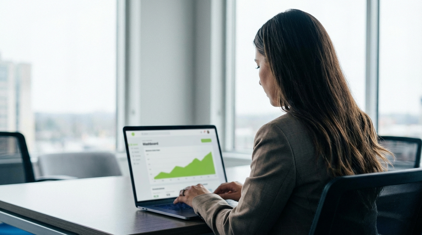 Düzenli ödeme tahsilatı planlaması iş hayatında başarı için kritik öneme sahiptir. Bu görsel, başarılı bir iş insanının ofis ortamında ödeme planlaması yaparkenki halini yansıtıyor.