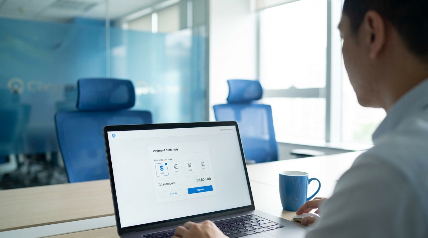 Global e-ticaret için online ödeme sistemleri entegrasyonu hakkında bilgi edinin. İş arkadaşları ofiste ödeme çözümlerini tartışıyor. İşletmenizi büyütün.